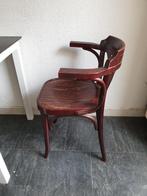 Gebruikte Caféstoelen (twee stuks), Huis en Inrichting, Stoelen, Ophalen, Gebruikt, Twee, Bruin