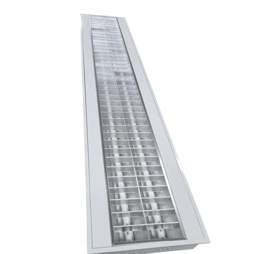 Nieuwe dubbele tl lamp armatuur 2x49 watt tl buis 150cm lang, Huis en Inrichting, Lampen | Plafondlampen, Nieuw, Ophalen