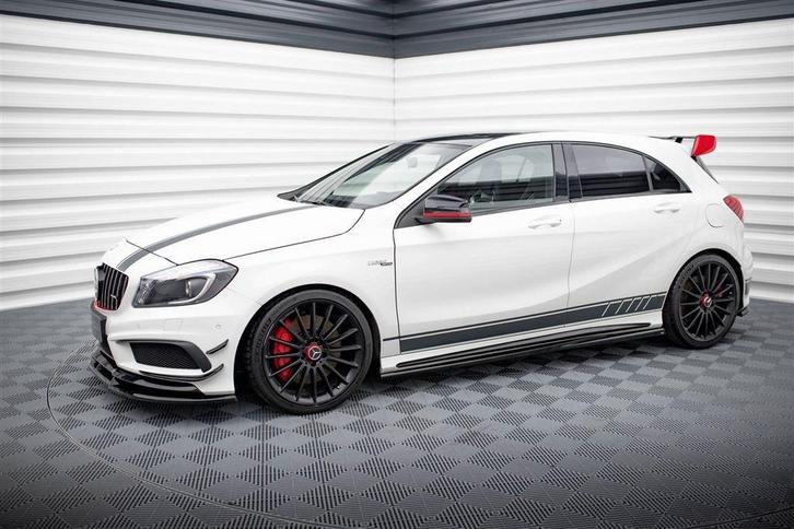 Maxton Design Mercedes A45 AMG W176 Side Skirts Diffusers, Auto diversen, Tuning en Styling, Ophalen of Verzenden