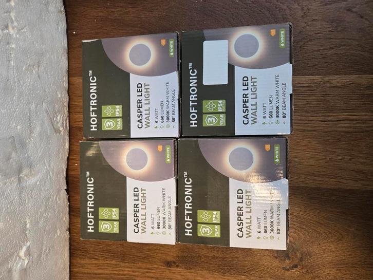 HOFTRONIC Casper LED Wandlamp - Nieuw in doos!, Huis en Inrichting, Lampen | Wandlampen, Ophalen of Verzenden