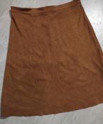 Suède look rokje XL, Kleding | Dames, Rokken, Bruin, Maat 46/48 (XL) of groter, Nieuw, Ophalen of Verzenden