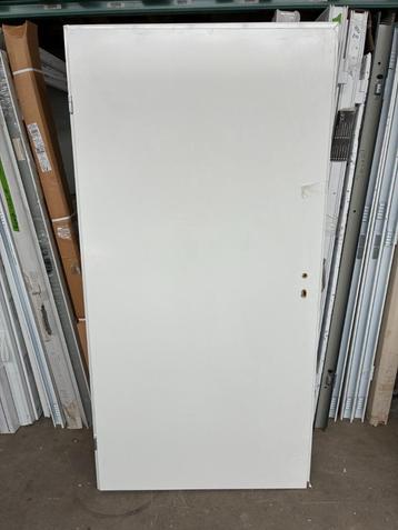 Stalen buitendeur 102 x 201 cm Links kleur Wit beschikbaar voor biedingen