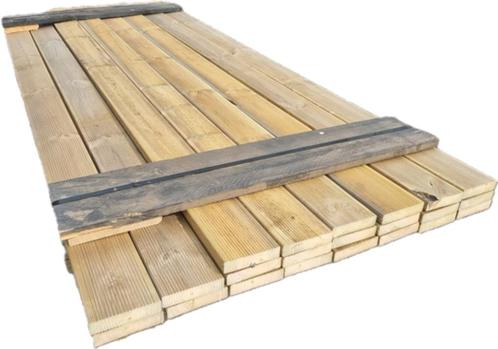 vlonderplanken 2.8x12.0 cm - nr: TP624, Tuin en Terras, Terrasdelen en Vlonders, Nieuw, Hout, Ophalen