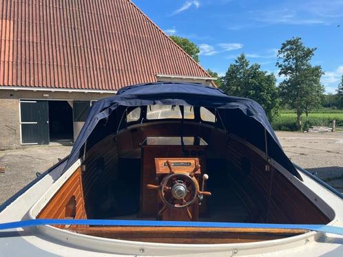 stalen sloep, Watersport en Boten, Sloepen, Gebruikt, 10 tot 30 pk, 6 meter of meer, Binnenboordmotor, Diesel, Staal, Ophalen