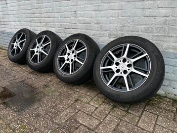 Aluett 15 inch 5x100 VW Polo 6R 6C Ibiza 6J 6P A1 8X Fabia beschikbaar voor biedingen