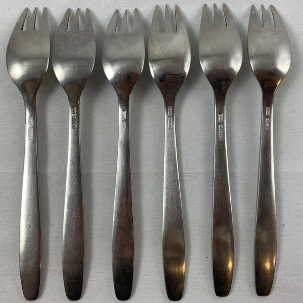 Gero Zilmeta 512 Foxtrot 6x Gebakvorkjes 14cm Vintage, Coolsingel 104, 3011 AG Rotterdam, Netherlands, Verzenden, Zo goed als nieuw
