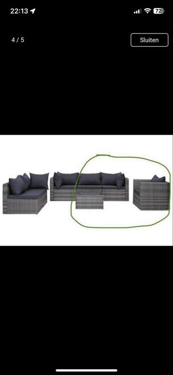 Tuinset loungeset 4 delig gratis ophalen beschikbaar voor biedingen