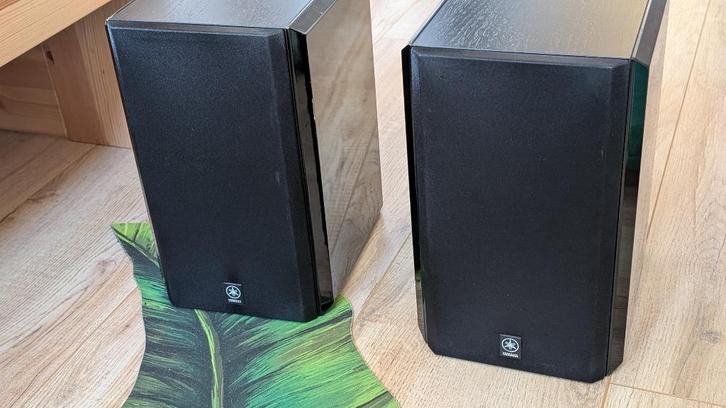 Yamaha prima NX-E100 luidsprekerboxen 60-110 Watt 6 ohm, Audio, Tv en Foto, Luidsprekers, Gebruikt, Front, Rear of Stereo speakers