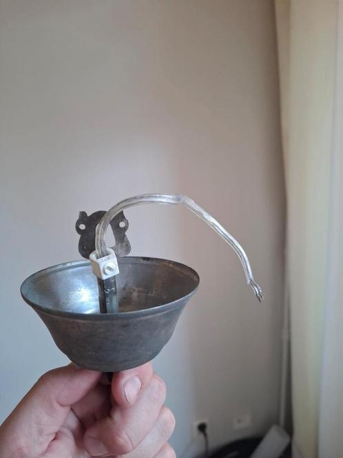 Kleine Zenza lamp filigrain oosters, Huis en Inrichting, Lampen | Hanglampen, Gebruikt, Minder dan 50 cm, Metaal, Ophalen of Verzenden