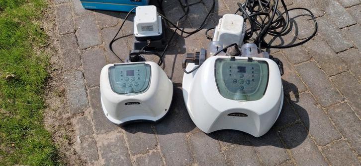 2x Intex zoutwatersysteem met storing., Tuin en Terras, Zwembad-toebehoren, Gebruikt, Ophalen of Verzenden