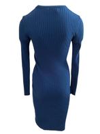 Armedangels jurk S, Blauw, Ophalen of Verzenden, Zo goed als nieuw, Onder de knie