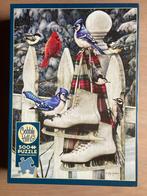 Puzzel Cobble Hill XL 500 pcs - vogels & schaatsen - zgan, Hobby en Vrije tijd, Ophalen of Verzenden, 500 t/m 1500 stukjes, Zo goed als nieuw