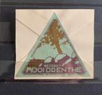 Sluitzegel stads promotie VVV Mooi Drenthe, Postzegels en Munten, Ophalen of Verzenden, T/m 1940, Gestempeld