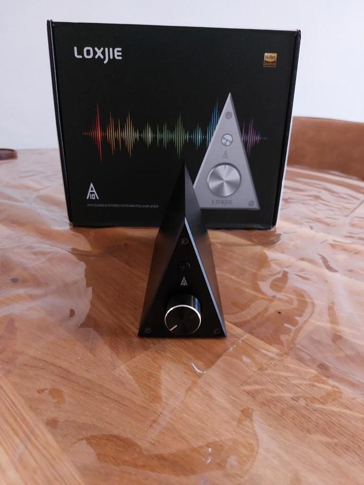 Loxjie A10 klasse D versterker (2x60watt), Audio, Tv en Foto, Versterkers en Receivers, Gebruikt, Stereo, 60 tot 120 watt, Overige merken