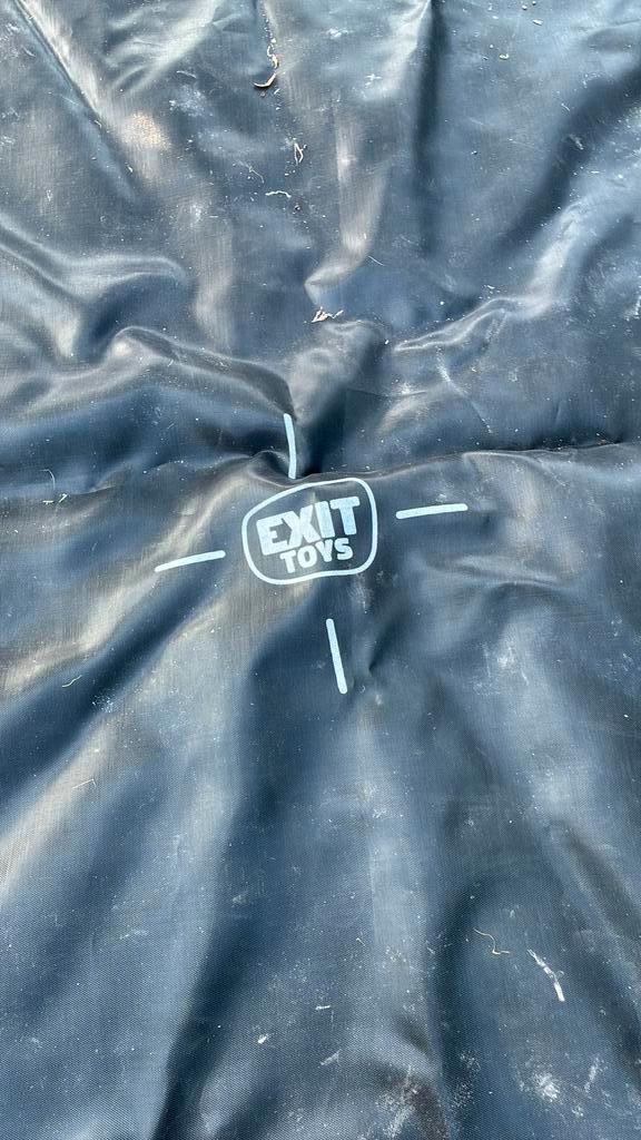 EXIT springmat Silhouette trampoline ø427cm, Kinderen en Baby's, Speelgoed | Buiten | Springkussens, Zo goed als nieuw, Ophalen