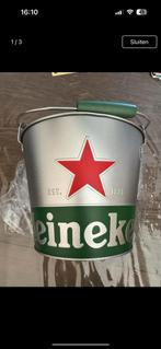 Nieuwe Heineken emmer met opener, Verzamelen, Biermerken, Ophalen of Verzenden, Nieuw