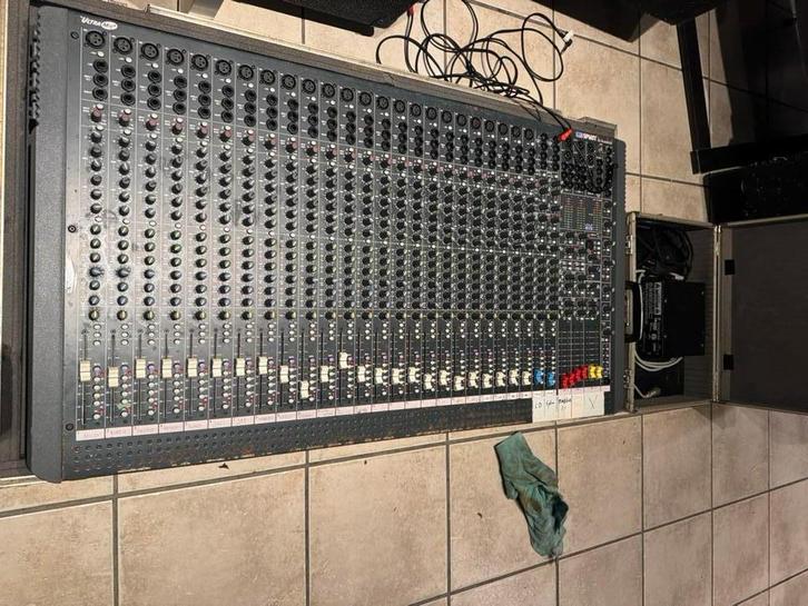 Soundcraft Spirit Live 4² 24 kanaals flightcase en voeding, Muziek en Instrumenten, Mengpanelen, Zo goed als nieuw, 20 kanalen of meer
