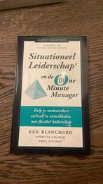 Situationeel leiderschap II en de One Minute Manager, Ophalen of Verzenden, Zo goed als nieuw, Kenneth Blanchard; Drea Zigarmi; Patricia Zigarmi