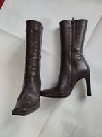 Bruine Hoge Hak Laarzen - Maat 36 - Zo Goed Als Nieuw, Kleding | Dames, Schoenen, Ophalen of Verzenden