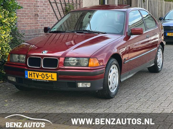 BMW 3-serie Compact 318ti 140PK/Automaat/New Staat/Youngtime, Auto's, BMW, Bedrijf, Te koop, 3-Serie, ABS, Centrale vergrendeling