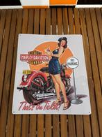 Harley Davidson Pin-Up Wanddecoratie, Ophalen