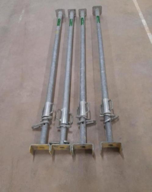 Steunpalen / Schoorpalen - 4 stuks 350, Doe-het-zelf en Verbouw, Steigers, Gebruikt, Overige typen, Minder dan 2 meter, Ophalen