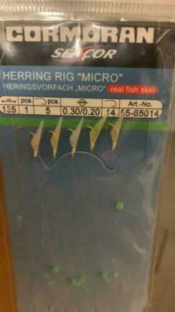 micro haring paternosters haakmaat 14 beschikbaar voor biedingen