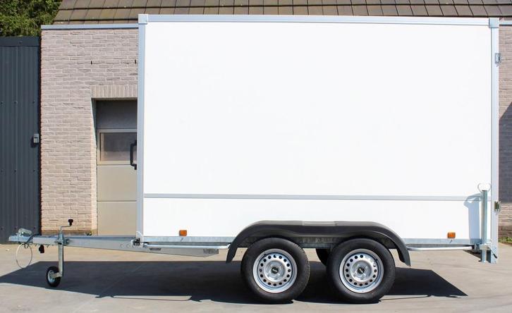 Power Trailer gesloten aanhangwagen (lxbxh) 307x157x188cm, Auto diversen, Aanhangers en Bagagewagens, Nieuw, Ophalen
