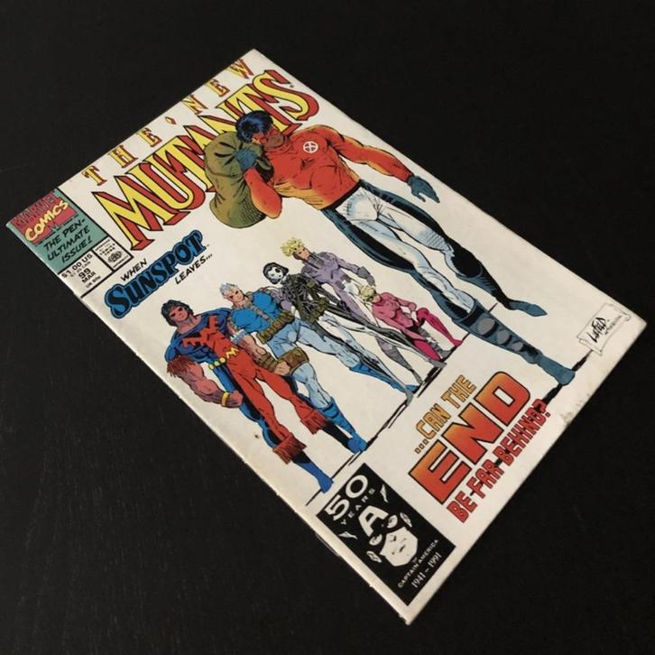 New Mutants Vol.1 #99 (1991) FN (6.0), Boeken, Strips | Comics, Gelezen, Eén comic, Amerika, Ophalen of Verzenden
