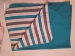 Baby deken 100 procent kantoen blauw, Ophalen, Zo goed als nieuw, 100 cm of meer, Deken