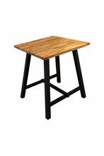 Mooie IKEA hoge tafel - bijna nieuw!, Huis en Inrichting, Tafels | Eettafels, Tot twee personen, Zo goed als nieuw, Eikenhout