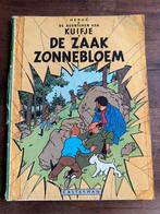 Kuifje - De Zaak Zonnebloem - 1956, Eén stripboek, Ophalen of Verzenden, Gelezen