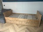Steigerhouten Bed 90x180cm, Huis en Inrichting, Slaapkamer | Bedden, Ophalen, Gebruikt, 90 cm, Eenpersoons