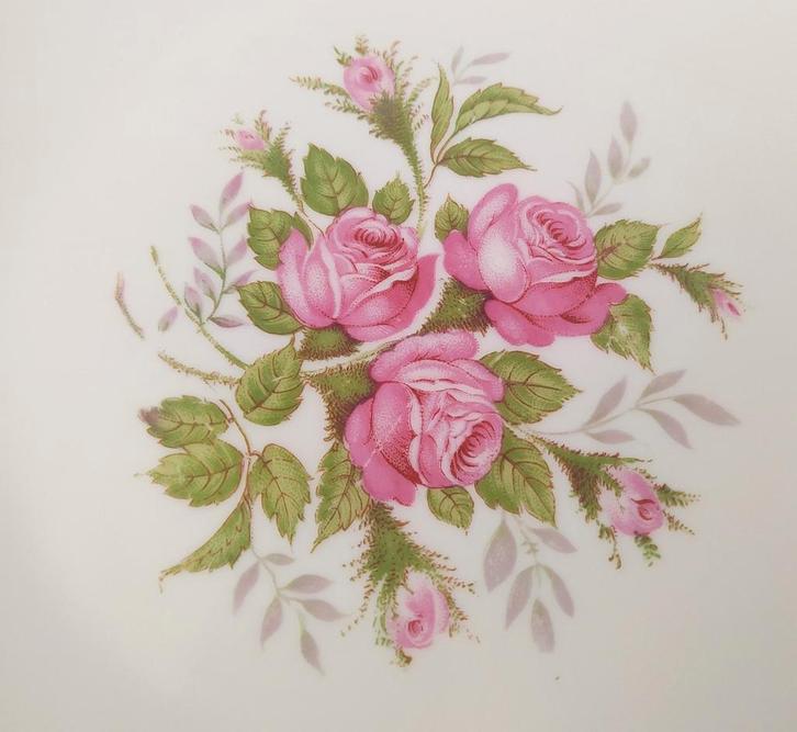 Brocante gebaksschaal Bavaria, Antiek en Kunst, Curiosa en Brocante, Ophalen of Verzenden