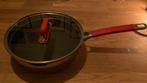 Pyrex hapjespan met deksel, Ophalen, Gebruikt, Rvs, Koekenpan of Braadpan
