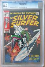SILVER SURFER #11. 1969. CGC GRADED 8.0 WHITE PAGES., Eén comic, Ophalen of Verzenden, Amerika