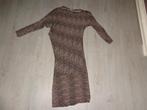 panterprint jurk van Supertrash, maat S, Bruin, Ophalen of Verzenden, Zo goed als nieuw, Maat 36 (S)