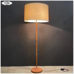 Vintage teakhouten vloerlamp Deens Lamp, Ophalen, Hout, Gebruikt, Vintage Deens Design