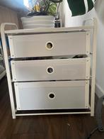 Chest of 3 drawers, white, 55x62 cm, Huis en Inrichting, Kasten | Kledingkasten, Ophalen, Gebruikt, 50 tot 100 cm, Purchased from IKEA. Lightly used and currently not in use.