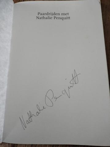 Gesigneerd exemplaar Paardrijden met Nathalie Penquitt beschikbaar voor biedingen