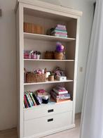 Boekenkast massief grenen, Ophalen, Zo goed als nieuw, 25 tot 50 cm, 200 cm of meer