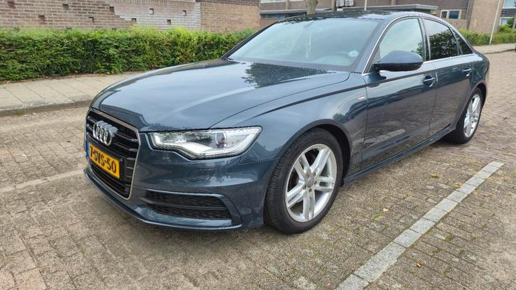 Audi A6 2.0 TDI 130 KW Multitronic 2014 Blauw, Auto's, Audi, Particulier, A6, ABS, Airbags, Airconditioning, Alarm, Bluetooth