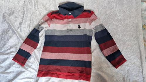 z.g.a.n poloshirt Dino, maat 110, lange mouw, dinosaurus, Kinderen en Baby's, Kinderkleding | Maat 110, Zo goed als nieuw, Jongen
