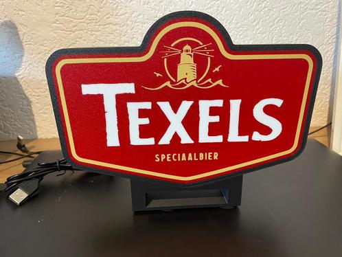 Texels speciaalbier lamp, Verzamelen, Merken en Reclamevoorwerpen, Lichtbak of (neon) lamp, Ophalen of Verzenden