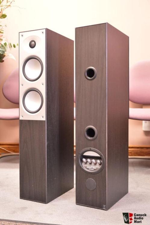 mordaunt short 906i inc Philips versterker, Audio, Tv en Foto, Luidsprekers, Gebruikt, Front, Rear of Stereo speakers, 60 tot 120 watt