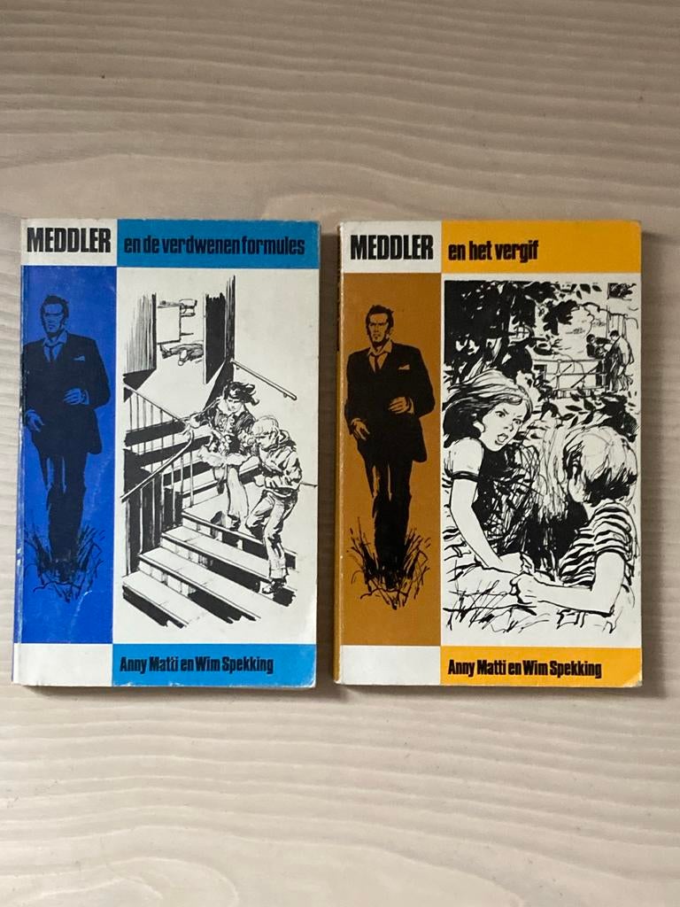 2 Meddler Boeken. Damen €4,00 - Anny Matti & Wim Spekking, Ophalen of Verzenden, Gelezen, Fictie algemeen