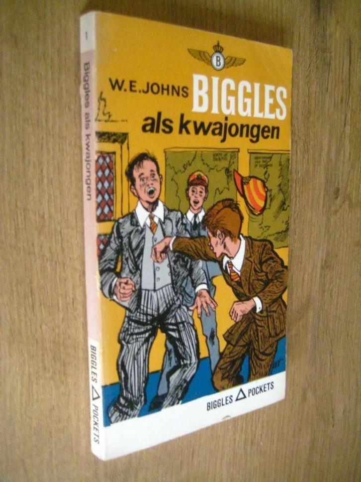 diverse biggles - w.e. johns boeken, Boeken, Kinderboeken | Jeugd | 10 tot 12 jaar, Gelezen, Ophalen of Verzenden