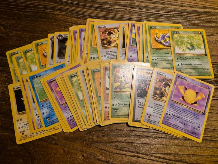 Oude Pokemon Kaarten Verzameling - 70 stuks, Hobby en Vrije tijd, Verzamelkaartspellen | Pokémon, Gebruikt, Meerdere kaarten, Ophalen of Verzenden