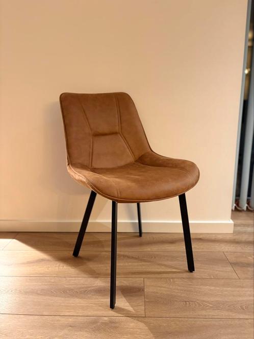 Eetkamerstoel cognac kunstleder nieuw uit voorraad leverbaar, Huis en Inrichting, Stoelen, Nieuw, Vijf, Zes of meer stoelen, Leer