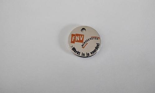Winkelwagenmuntje FNV nieuw, Verzamelen, Winkelwagenmuntjes, Ophalen of Verzenden
